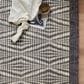 Loloi Kenzie 2"6" x 7"6" Ivory and Charcoal Runner, , large