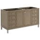 James Martin Vanities Chicago 60" Double Bathroom Vanity Cabinet in Walnut Whisper, , large