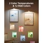 HOMLUX Tap Control Wall Light with Charging Station in Gold (Set of 6), , large