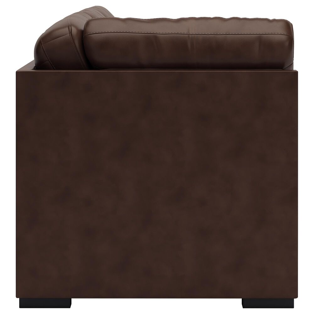 Ashley McDowlan 3-Piece Stationary Left Facing Sectional with Chaise in Coffee, , large