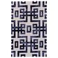 Feizy Lorrain 8" x 11" Noir Area Rug, , large