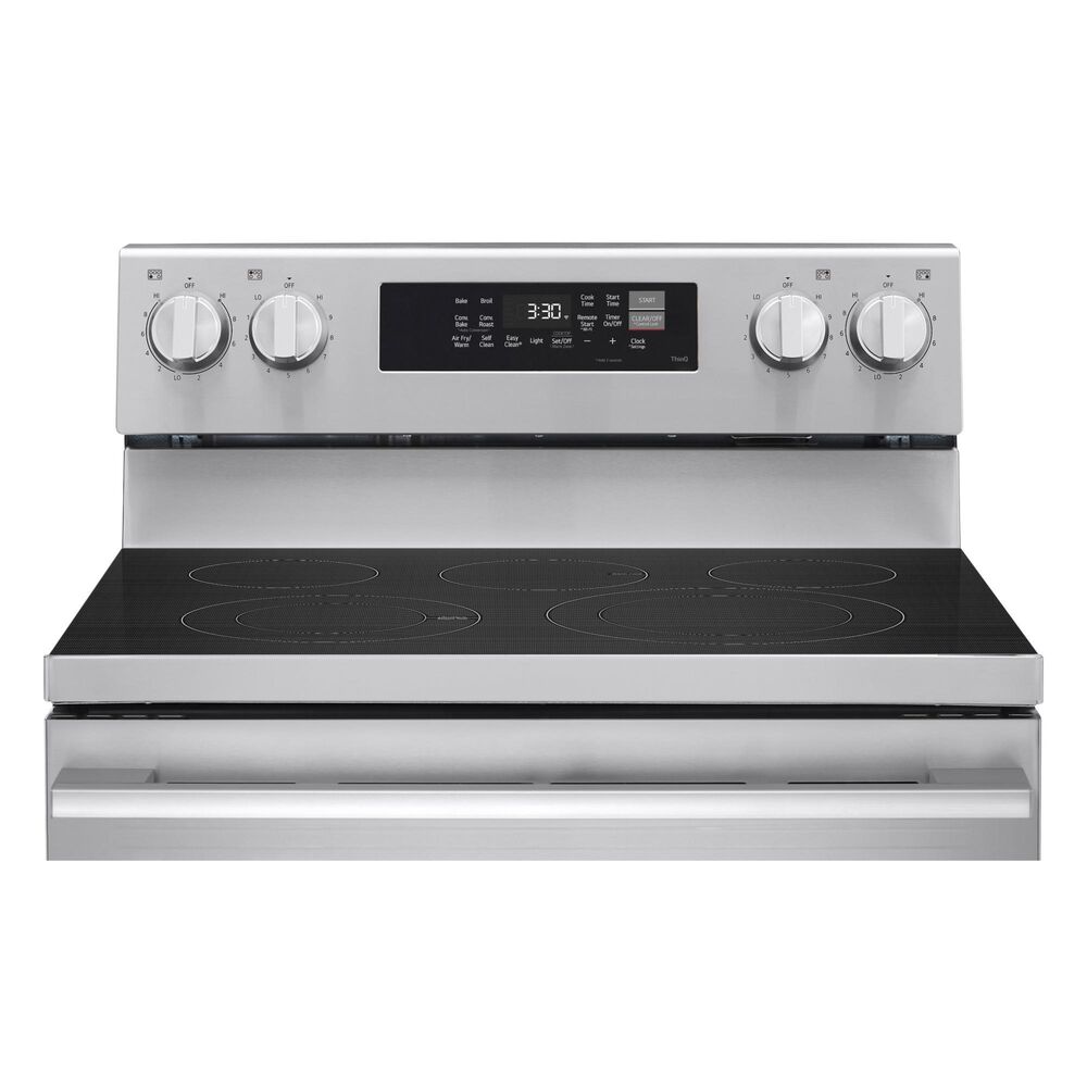 LG 6.3 Cu. Ft. Freestanding Electric Range in Stainless Steel, , large