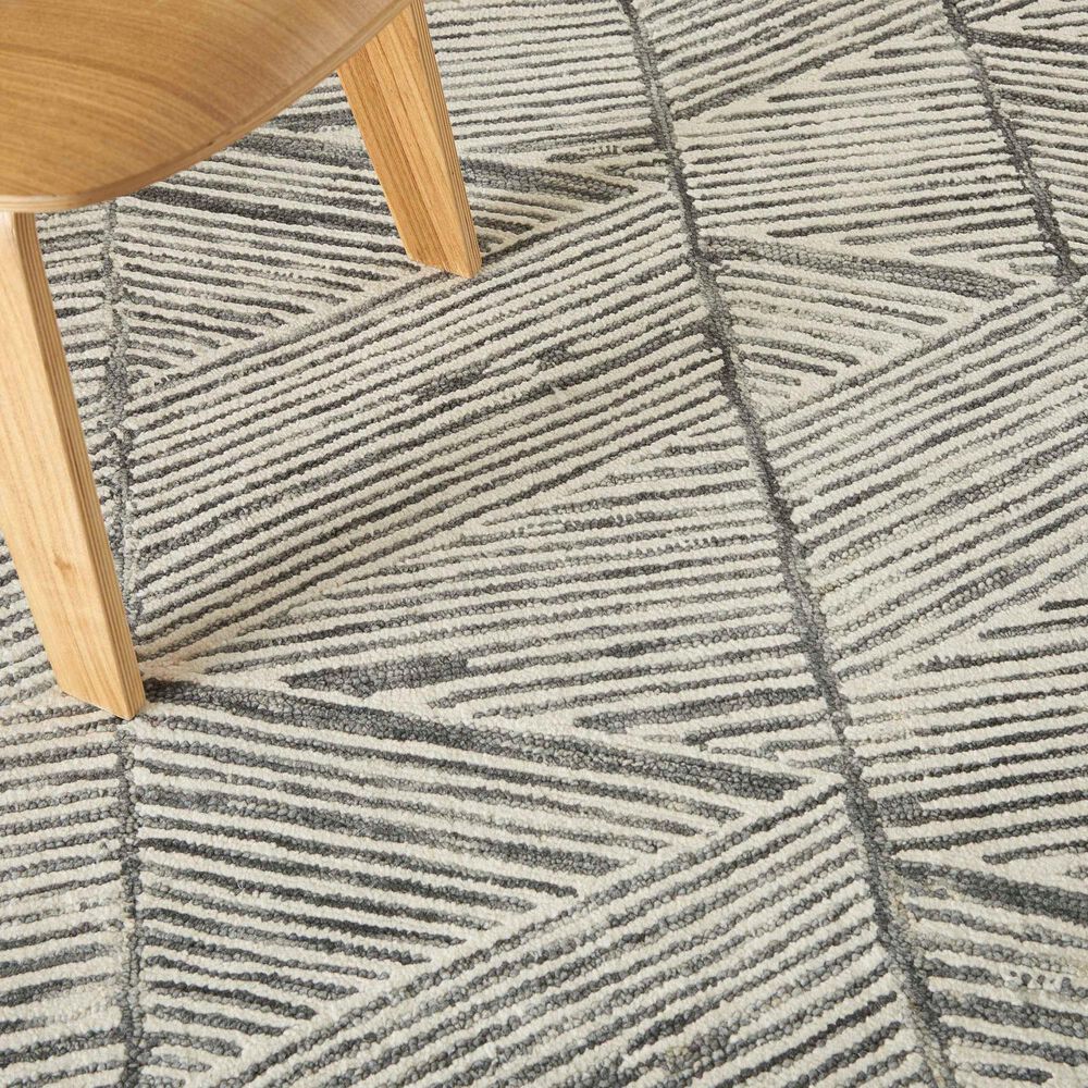 Nourison Colorado 8&#39;3&quot; x 11&#39;6&quot; Grey and White Area Rug, , large