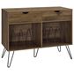 DHP Concord 40" Turntable Stand with Drawers in Florence Walnut, , large