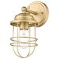Golden Lighting Seaport 1-Light Wall Sconce in Brushed Champagne Bronze, , large