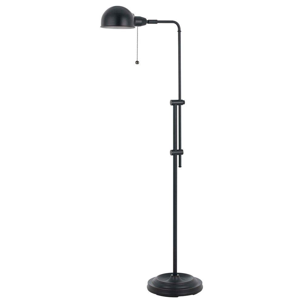 Cal Lighting Croby Pharmacy Adjustable Floor Lamp in Dark Bronze, , large