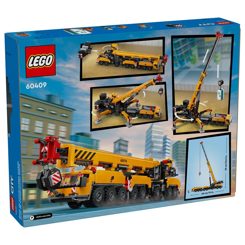 LEGO Yellow Mobile Construction Crane, , large
