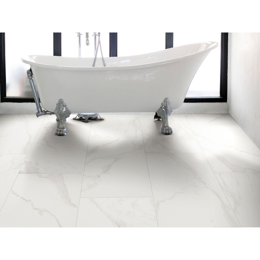 Shaw Prime Aura Statuario Brina 24&quot; x 48&quot; Porcelain Tile, , large