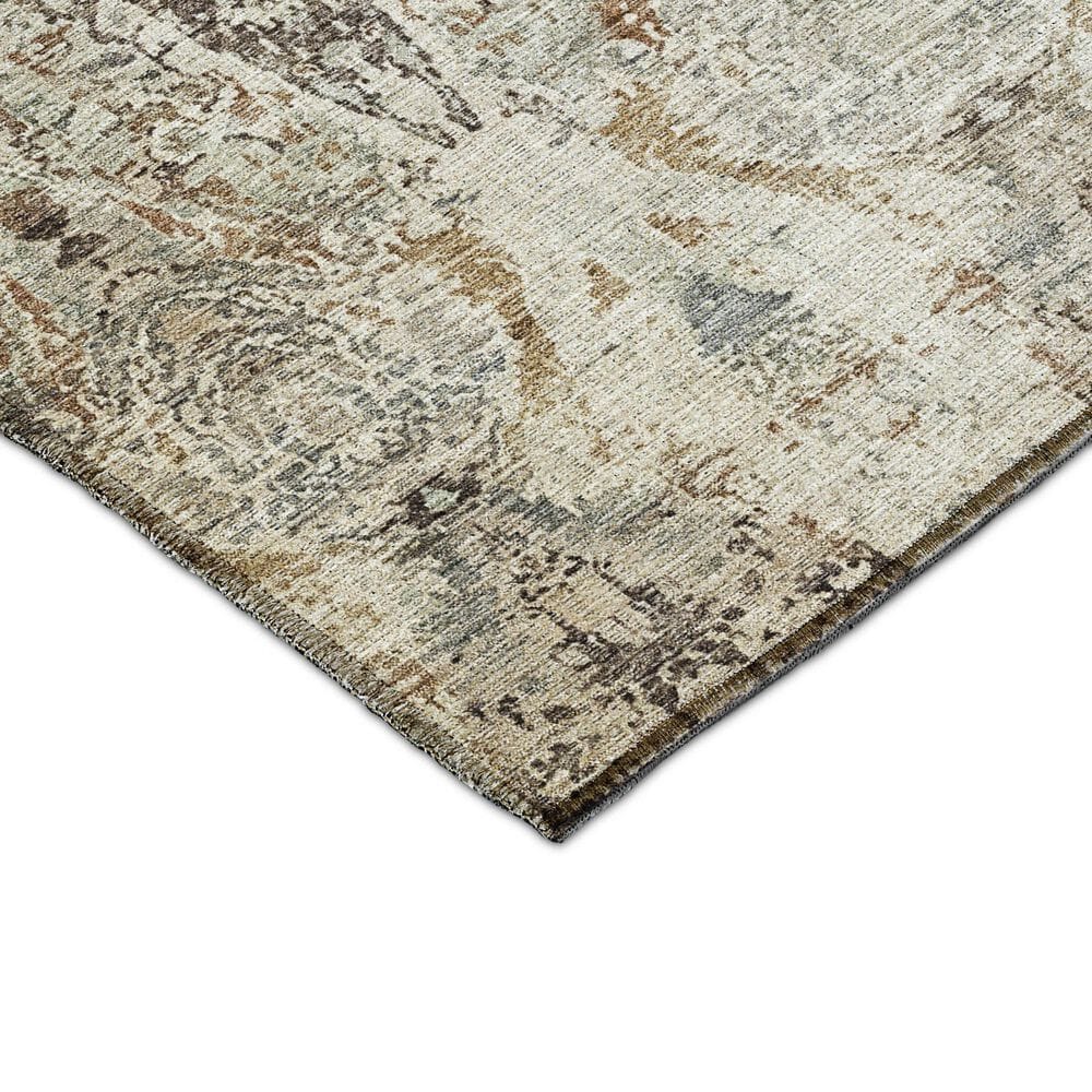 Dalyn Rug Company Karaj KJ9 1&#39;8&quot; x 2&#39;6&quot; Linen Indoor/Outdoor Area Rug, , large