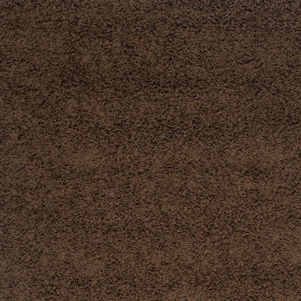 Safavieh Athens Shag SGA119A-3 3&#39; x 5&#39; Brown Area Rug, , large