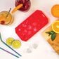 HIC Kitchen Heart Ice Tray and Baking Mold in Bright Red, , large