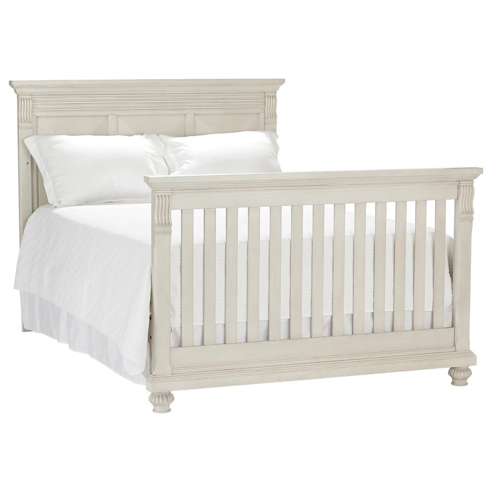Kingsley Baby Sedona 4-In-1 Lifetime Convertible Crib in Vintage Ivory, , large