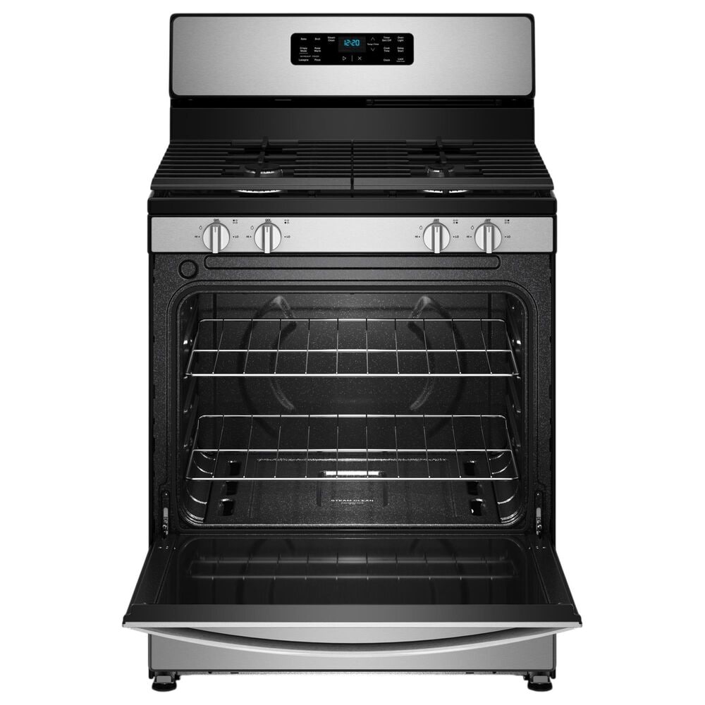 Whirlpool 5.1 Cu. Ft. Gas Range with Crispy Mode and Dishwasher Safe Grates in Stainless Steel, , large