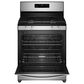 Whirlpool 5.1 Cu. Ft. Gas Range with Crispy Mode and Dishwasher Safe Grates in Stainless Steel, , large