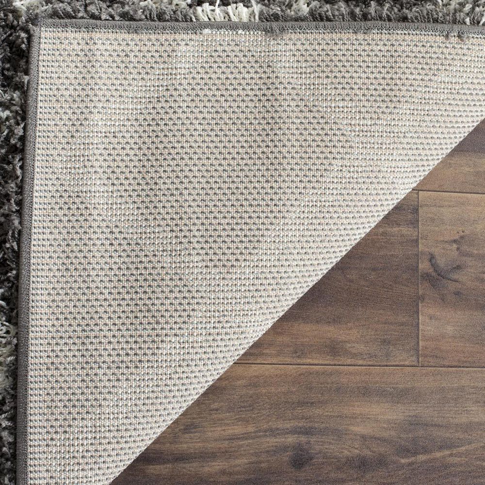 Safavieh Dallas Shag SGD258A-10 10&#39; x 14&#39; Dark Grey/Ivory Area Rug, , large