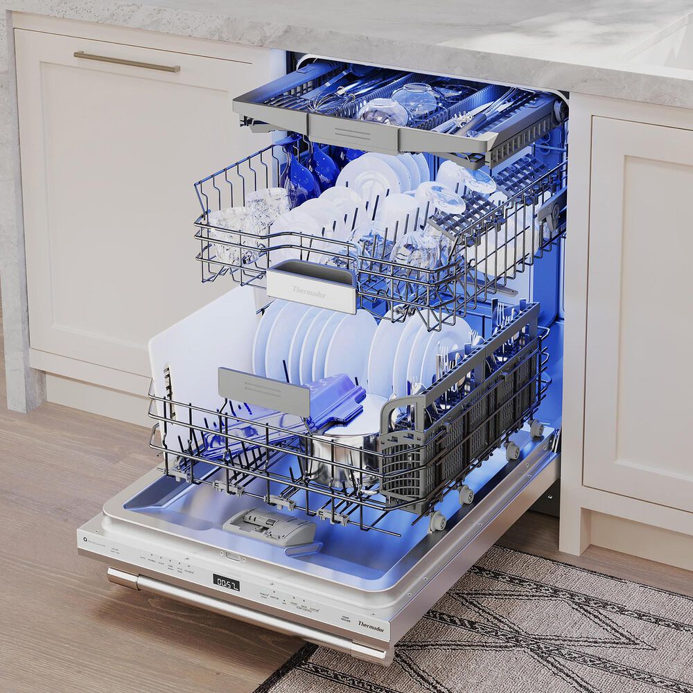 Thermador Sapphire 24&quot; Professional Dishwasher in Stainless Steel, , large