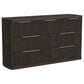 Mayberry Hill Sylvie 7-Drawer Dresser Only in Dark Brown, , large