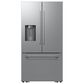 Samsung Bespoke AI 24 Cu. Ft. French Door Refrigerator with Zero Clearance Fit and Sphere Ice in Fingerprint Resistant Stainless Steel, , large