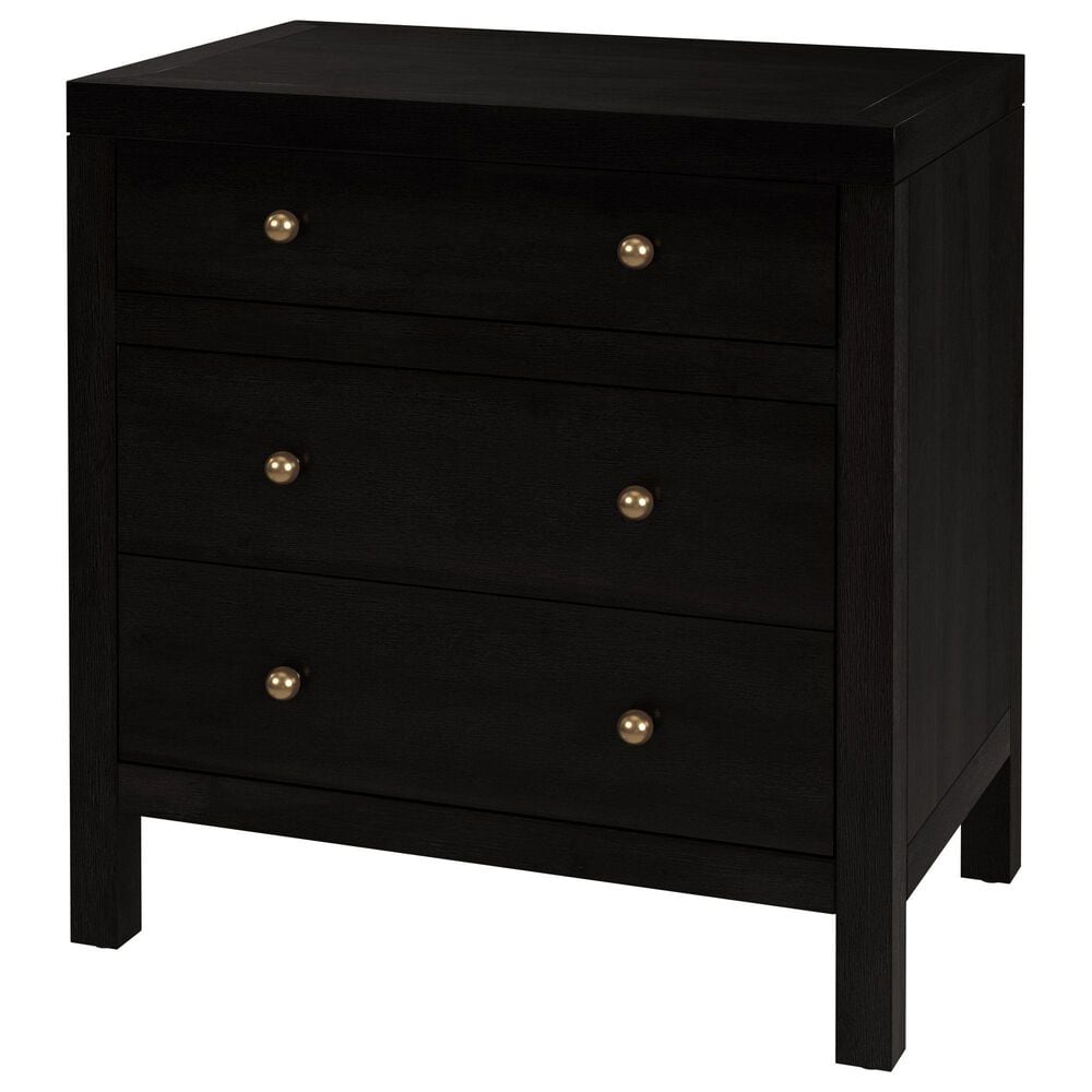 Butler Specialty Company Nora 3 Drawer Nightstand in Coffee Brown, , large