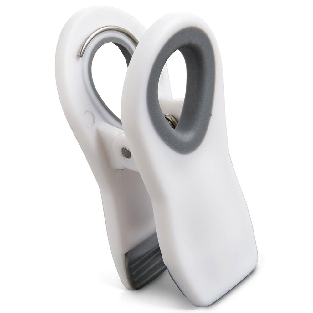 HIC Kitchen Magnetic Clips in White, Grey and Charcoal &#40;Set of 6&#41;, , large