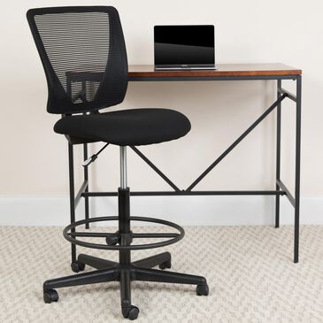 Flash Furniture Drafting Chair in Black, , large