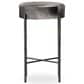 Four Hands Nocona Counter Stool in Gunmetal and Natural Hide in Black, , large
