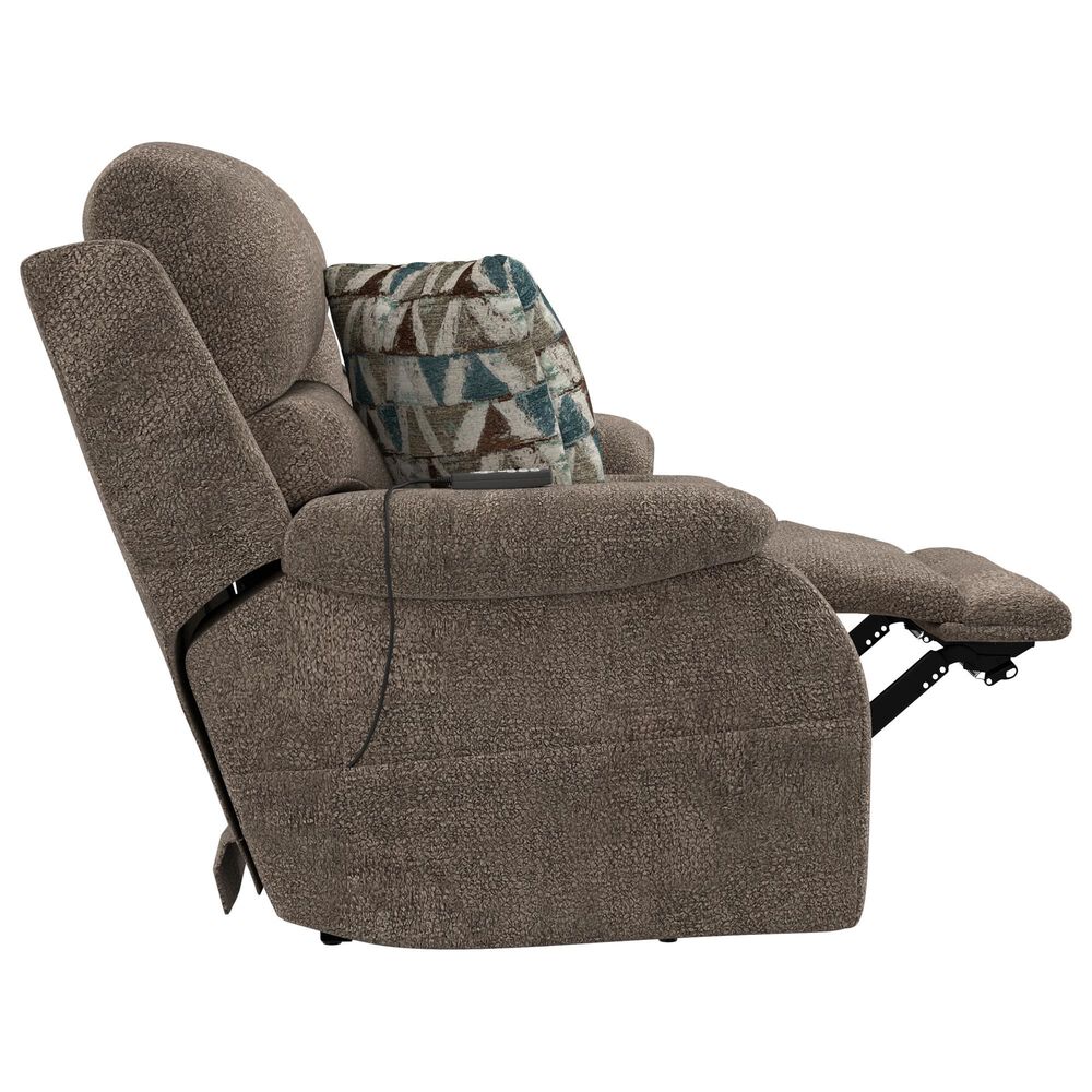 Hartsfield Joya Power Reclining Loveseat in Mushroom, , large