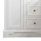 James Martin Vanities De Soto 30" Single Bathroom Vanity in Bright White with 3 cm Charcoal Soapstone Quartz Top and Rectangular Sink, , large