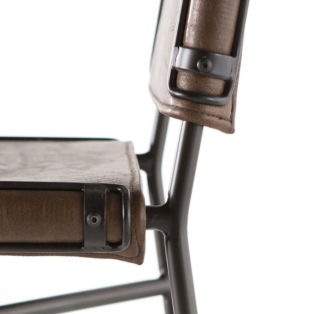Four Hands Wharton Counter Stool in Distressed Brown, , large