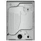 Whirlpool 7.4 cu. ft. Smart Front Load Electric Dryer with Steam in Radiant Silver, , large