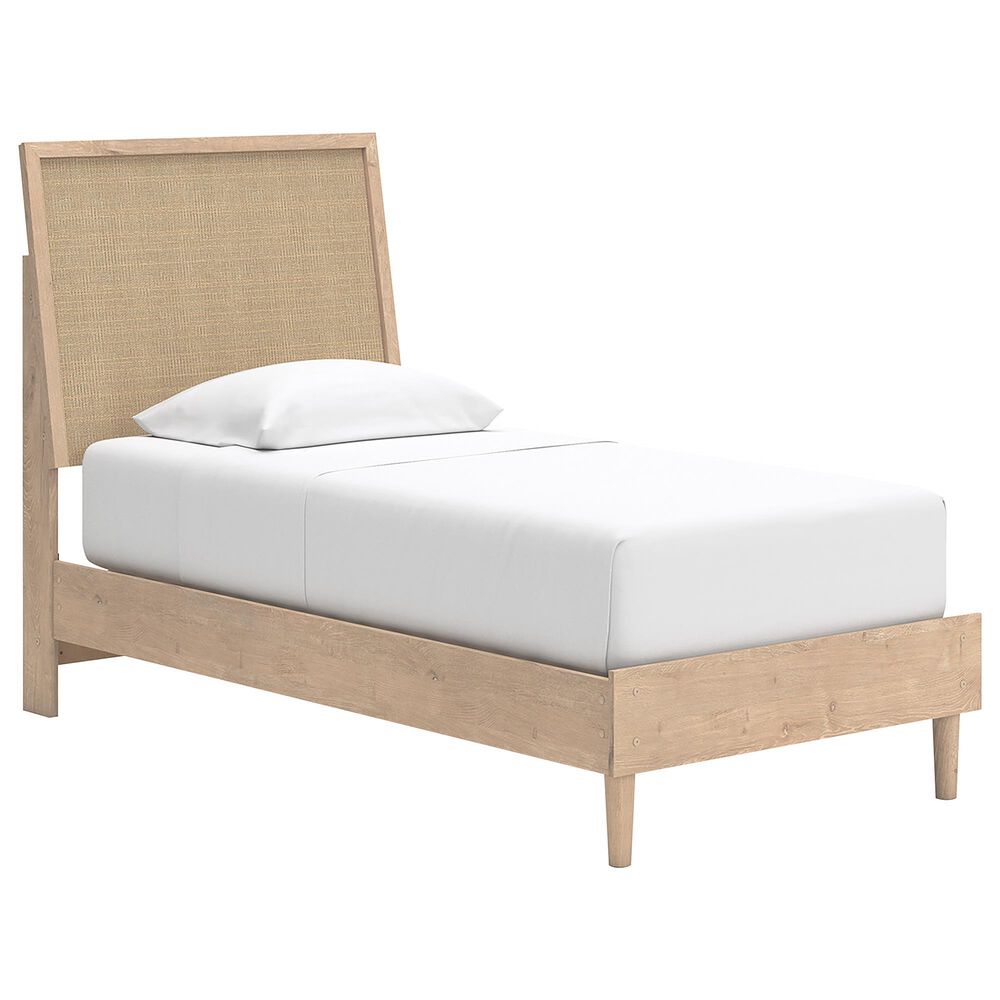 Ashley Cielden Twin Panel Bed in Two-tone, , large