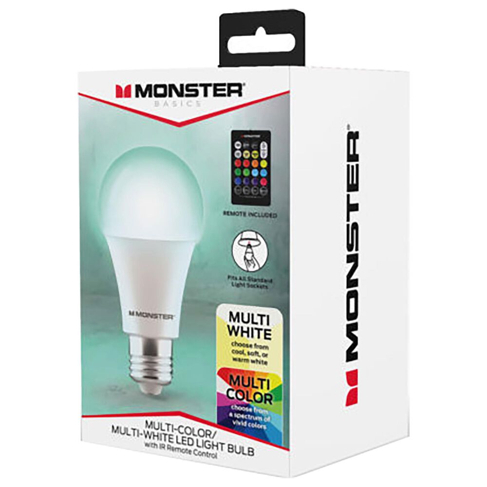 Monster Smart Illuminessence Multicolor LED Light Bulb Nebraska