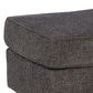 Ashley Cascilla Ottoman in Slate, , large