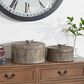 Maple and Jade Vintage Decorative Jar in Antique Bronze (Set of 2), , large