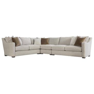 Bernhardt Ventura 4-Piece Stationary Reversible Sectional in Marble, , large