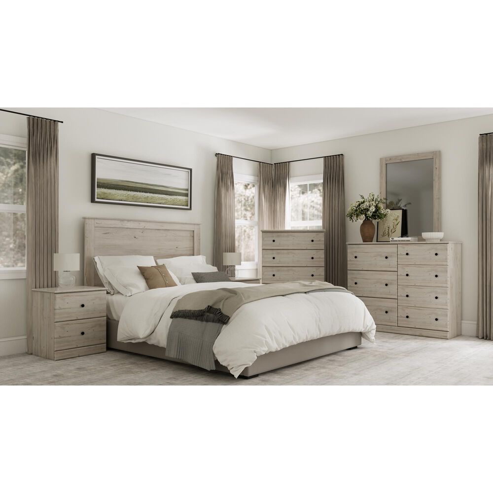 Lemoore Essentials 7 Drawer Dresser Only in Frosted Pine, , large