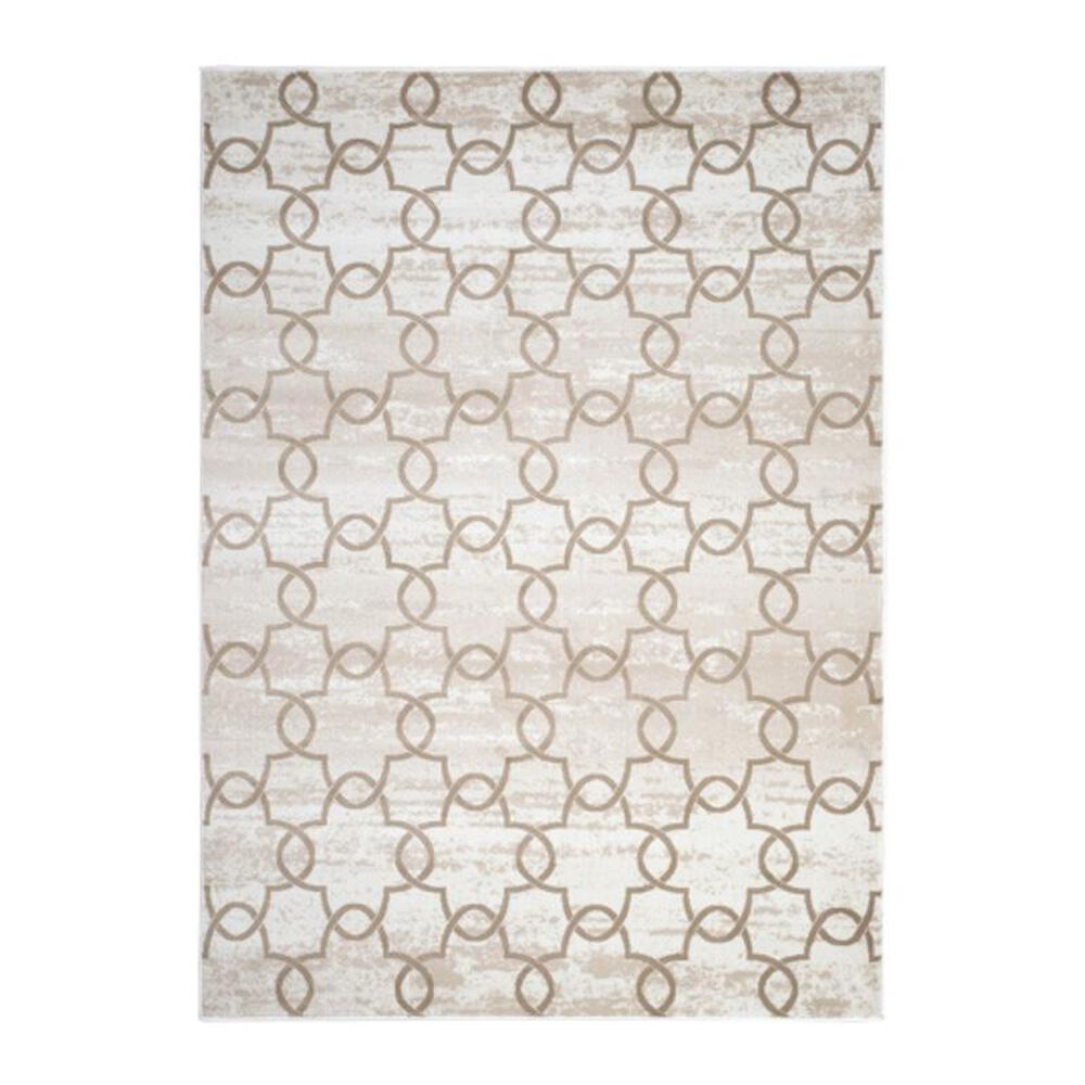 Radici USA Pisa II 3784 5"3" x 7"3" Bone Area Rug, , large
