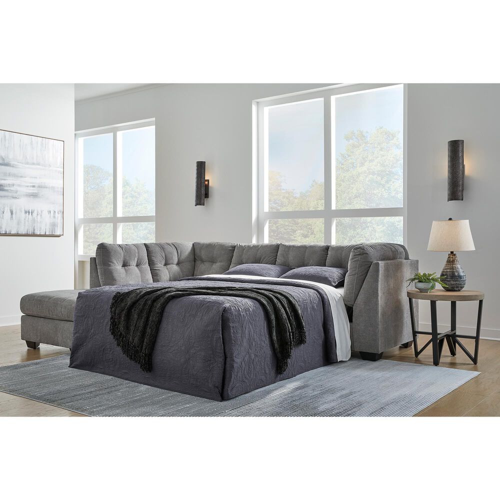 Ashley Marleton RAF Full Sofa Sleeper in Gray, , large