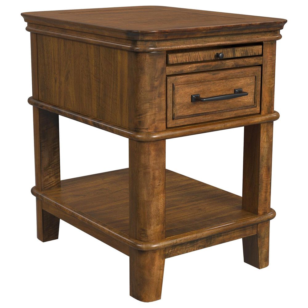 A-America Bandalier Chairside Table in Russet, , large