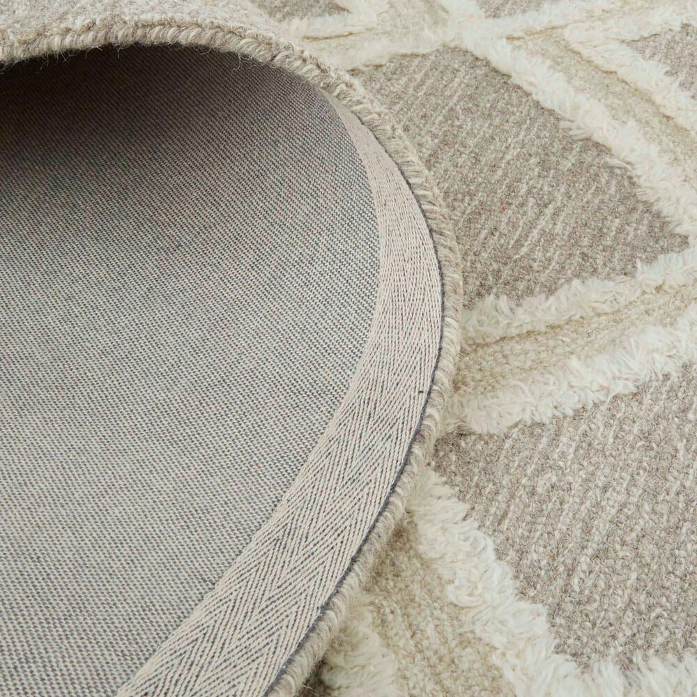 Feizy Anica 4&#39; x 6&#39; Brown Area Rug, , large