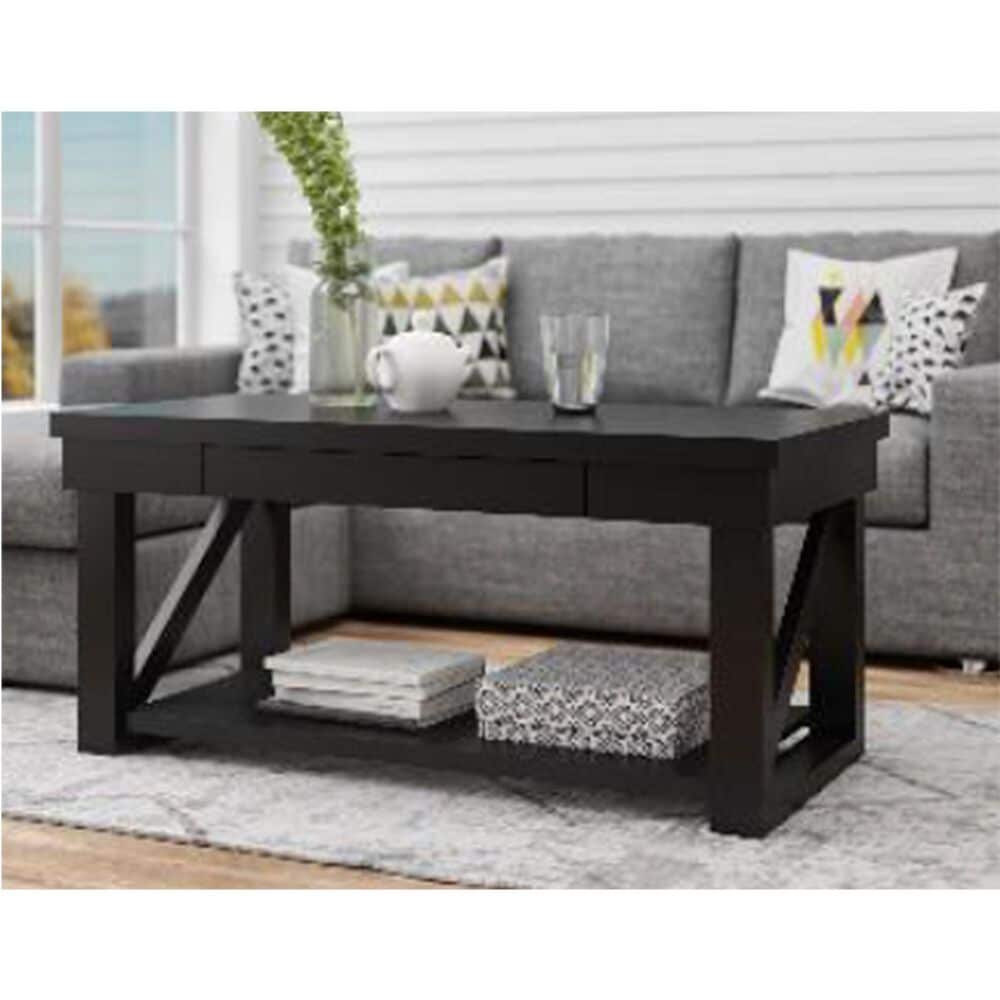 DHP Crestilah Coffee Table in Black, , large