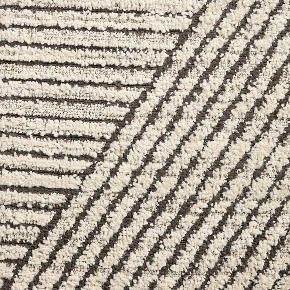 Loloi II Fabian FAB-06 9&#39;2&quot; x 13&#39; Charcoal and Ivory Area Rug, , large