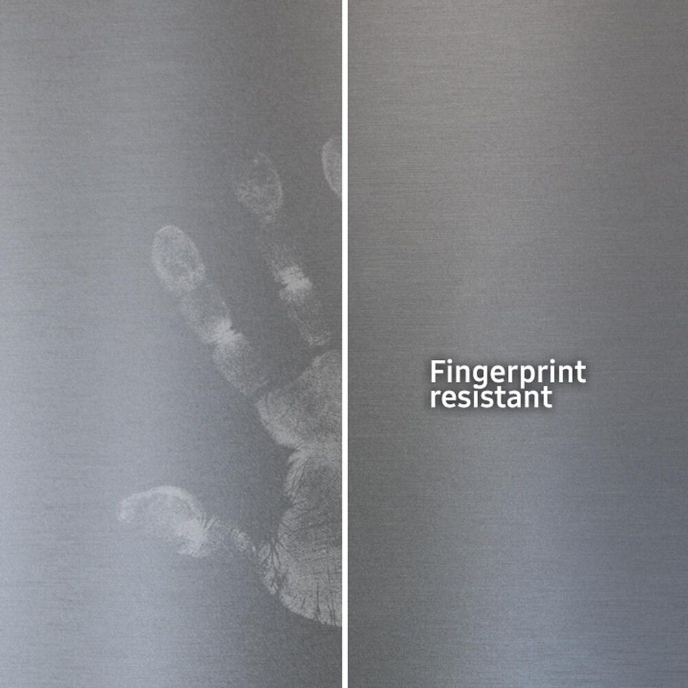 Samsung 22 Cu. Ft. Side by Side Refrigerator with Touch Screen Family Hub in Stainless Steel, , large