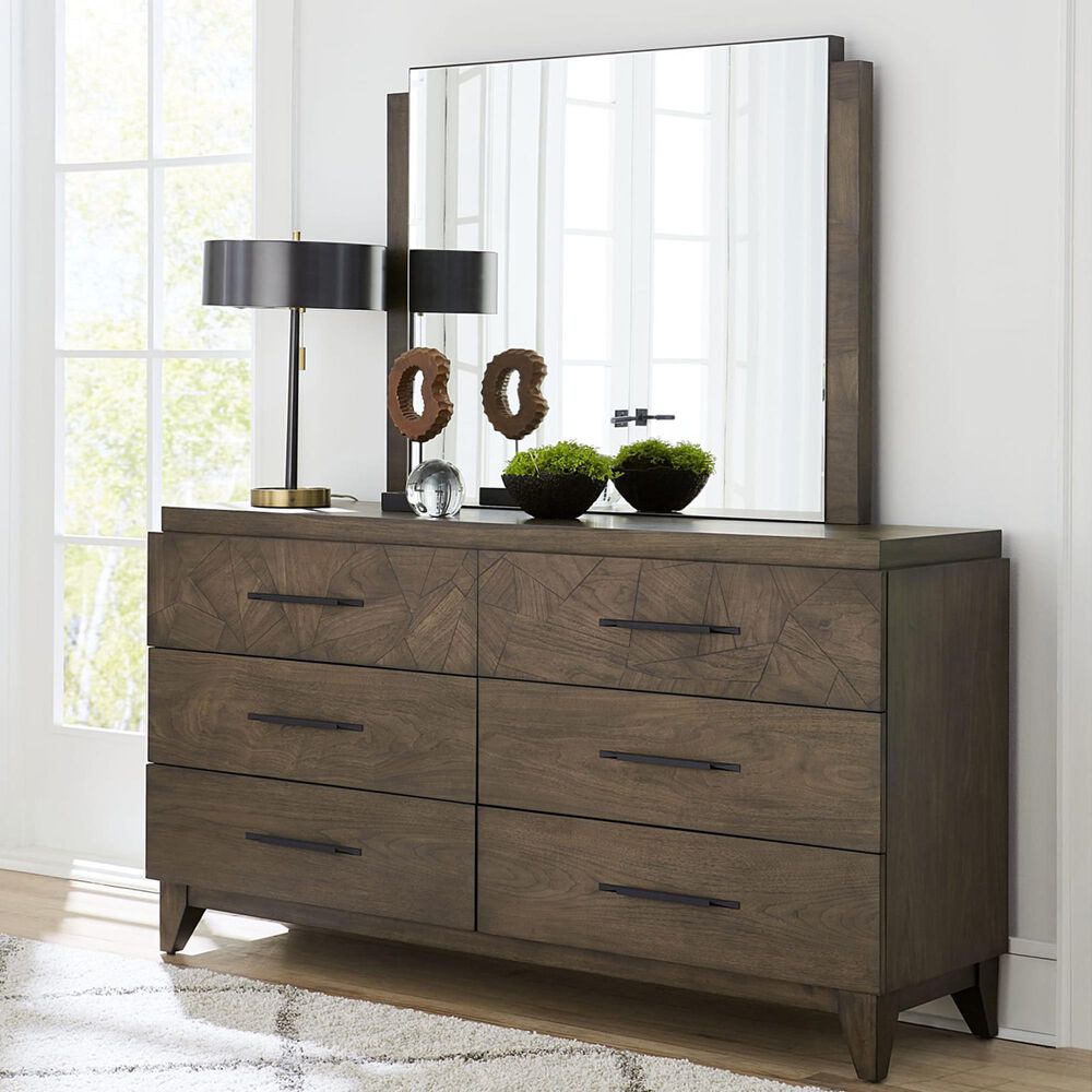 Urban Home Broderick 3-Piece Queen Bedroom Set in Wild Oats Brown, , large