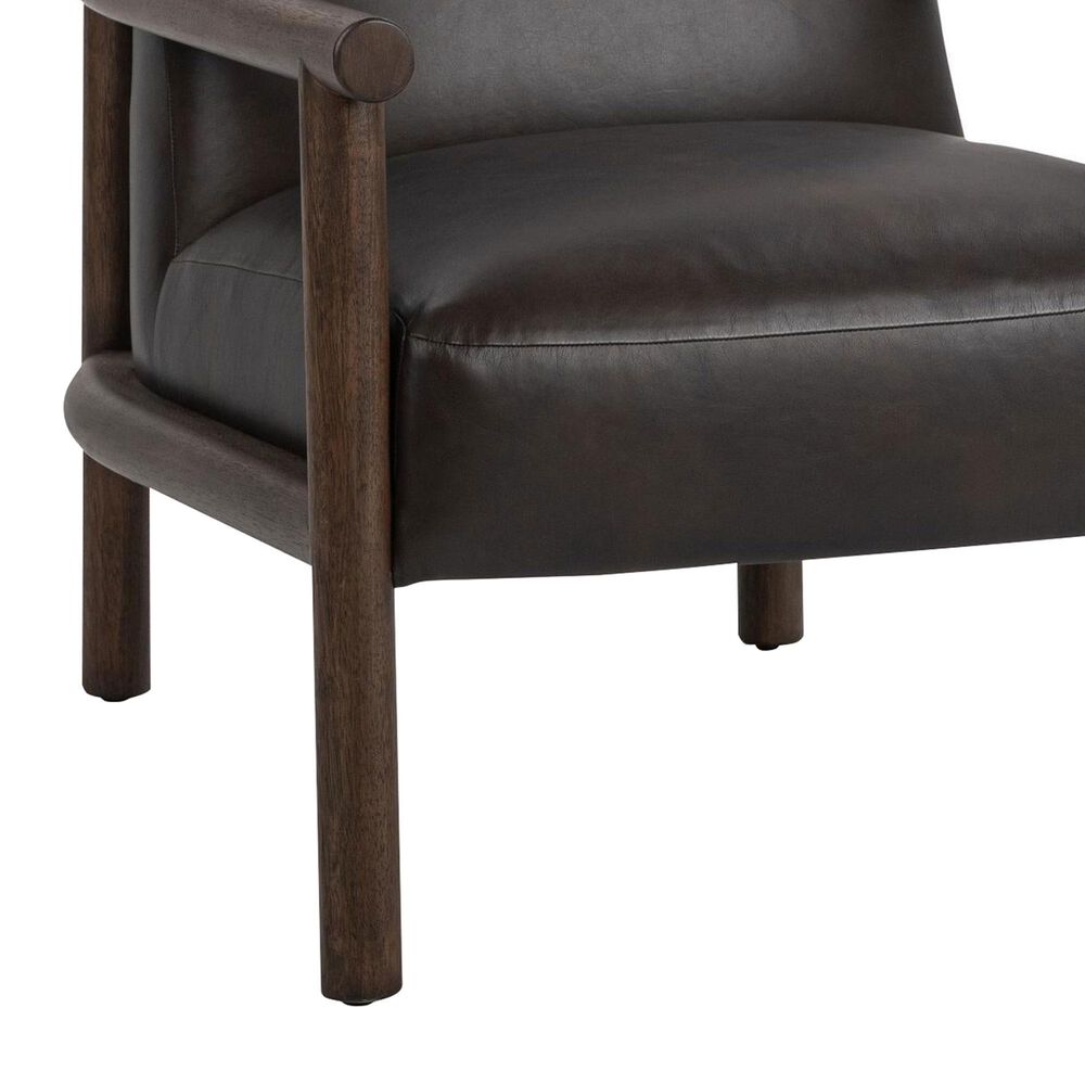 Classic Home Azoria Accent Chair in Dark Roast, , large