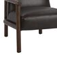Classic Home Azoria Accent Chair in Dark Roast, , large