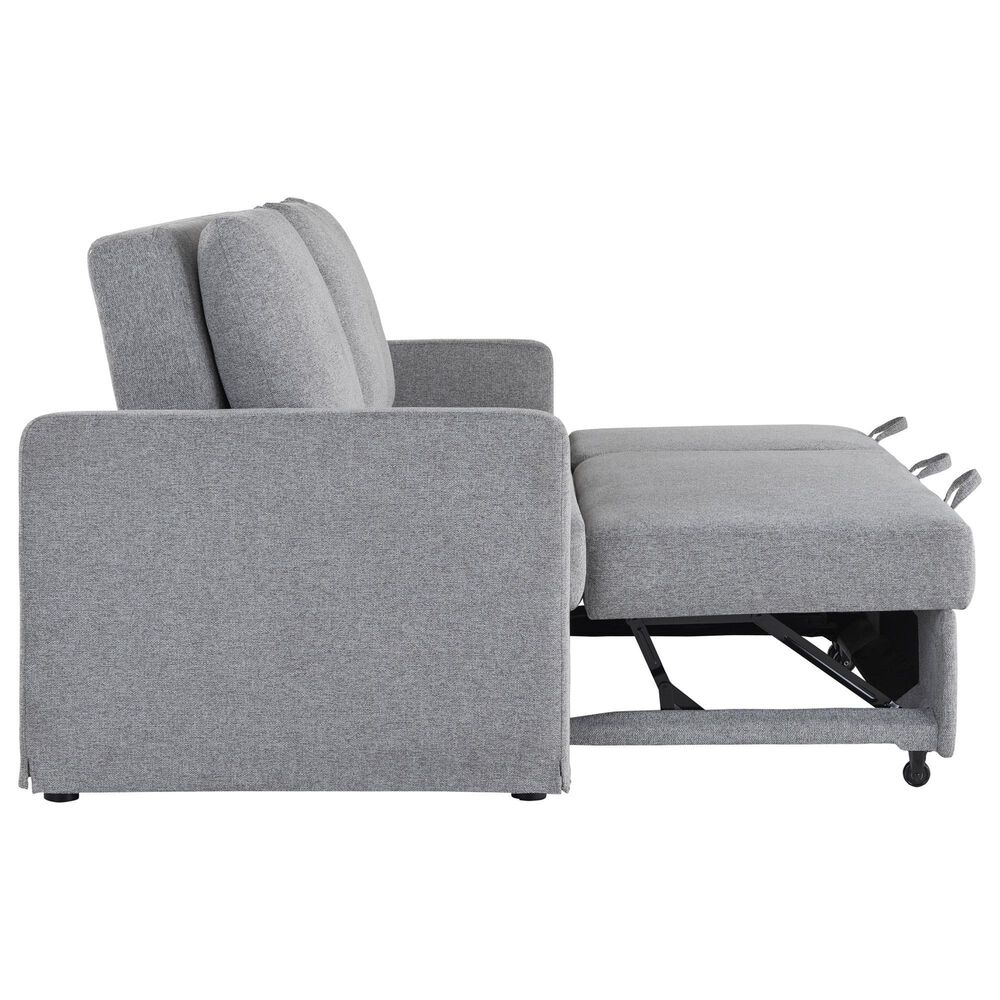 Lifestyle Solutions Mia Convertible Sofa in Light Gray, , large