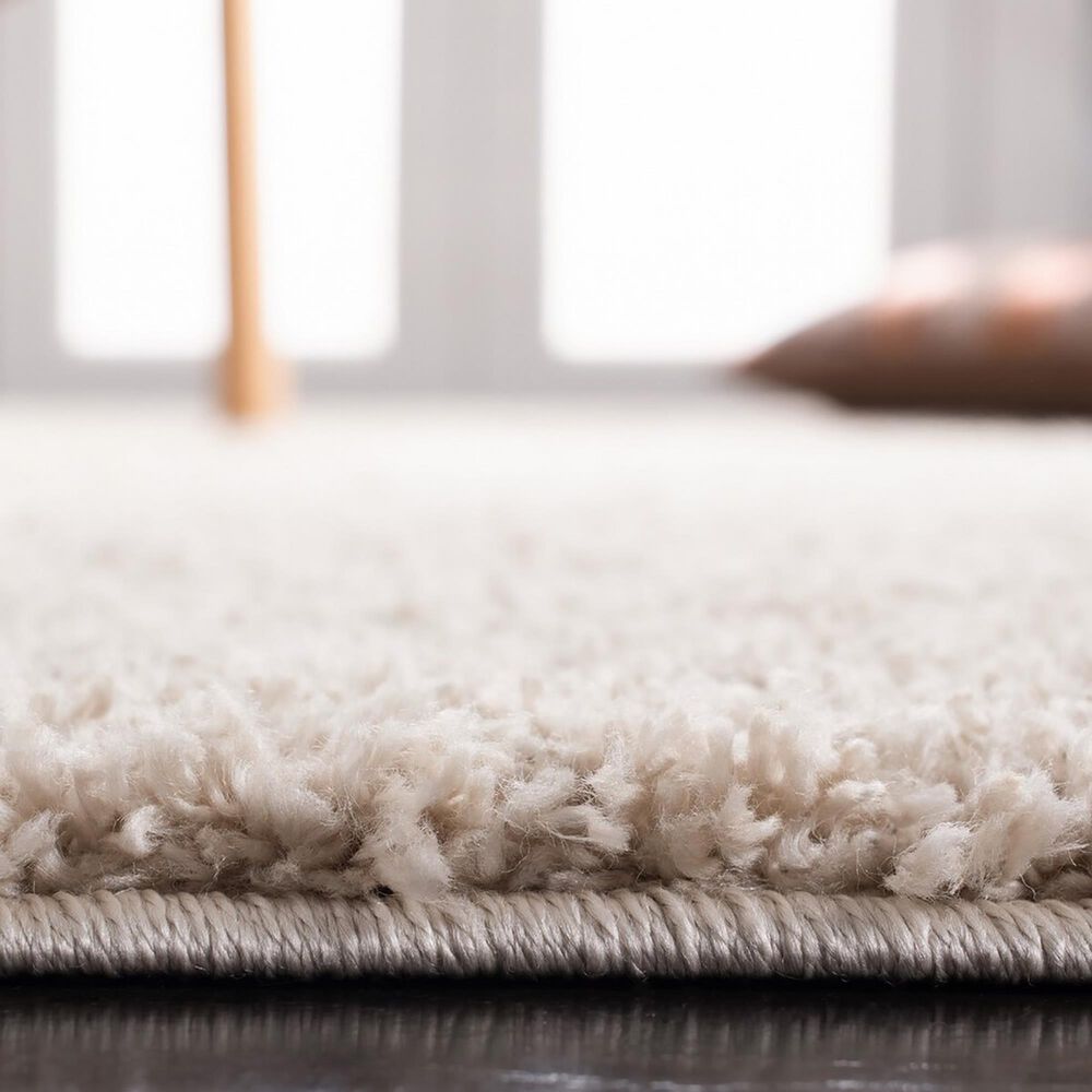 Safavieh August Shag AUG561B 2&#39; x 8&#39; Beige Runner, , large
