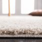 Safavieh August Shag AUG561B 2" x 8" Beige Runner, , large