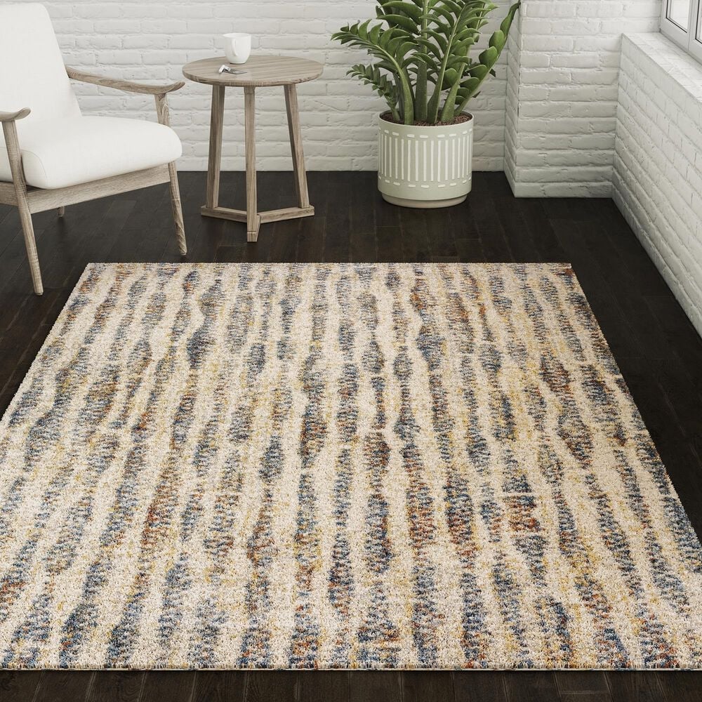 Dalyn Rug Company Orleans OR16MU 5&#39;1&quot; x 7&#39;5&quot; Multicolor Area Rug, , large